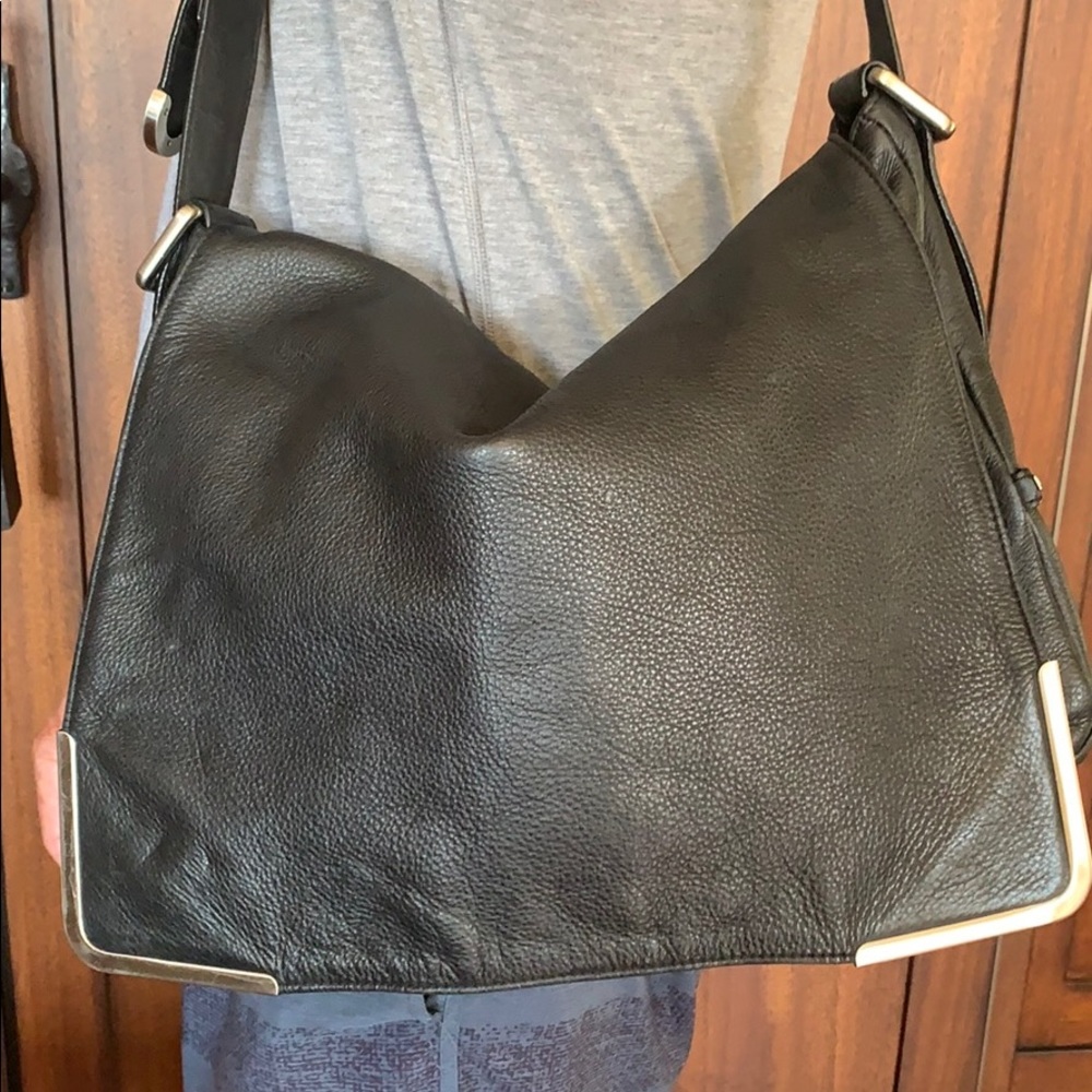 Kenneth Cole Black Messenger Bag